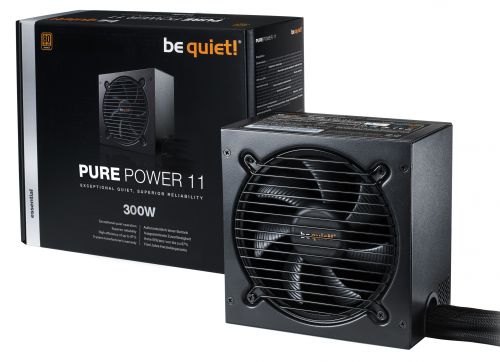 Блок питания ATX Be quiet! PURE POWER 11 BN290 300W / ATX 2.4, Active PFC, 80PLUS Bronze, 120mm fan / RTL - фото 3