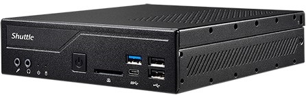 Платформа Shuttle DH410S LGA1200, 2*DDR4(2933MHz), 2.5" SSD/HDD, M.2 2280, Glan, HDMI, DP, 4*USB 3.2 Gen, 4*USB 2.0, card reader, 90W adapter, RTL