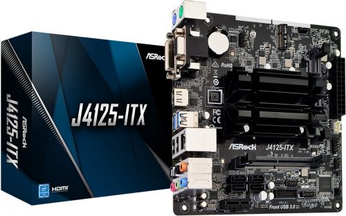 Материнская плата mATX ASRock J4125-ITX