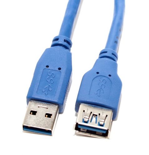 Кабель интерфейсный USB 3.0 удлинитель 5bites UC3011-018F USB3.0/AM-AF/1.8M