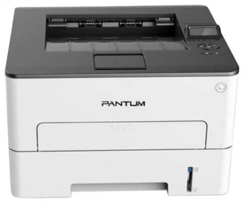 Принтер монохромный Pantum P3300DW А4, 33 стр/мин, 1200 X 1200 dpi, 256Мб RAM, PCL/PS, дуплекс, лоток 250 л, USB/WiFi, серый, стартовый комплект