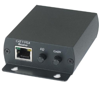 Приемник SC&T TTA111VGA-R для VD105 и TTA111VGA-T, вход RJ45, выход VGA, расстояние до 300м, макс. разрешение передаваемого изображения 1600х1200пикс.