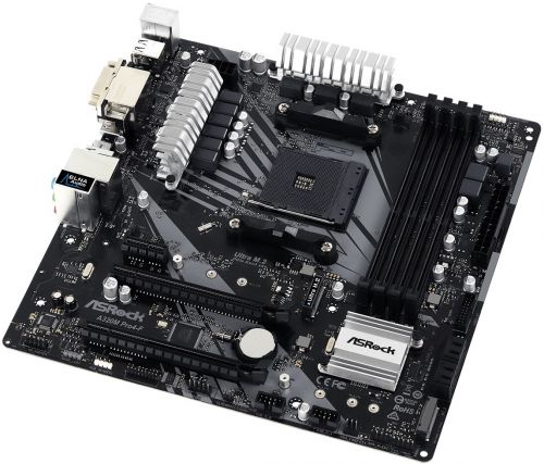 Материнская плата mATX ASRock A320M PRO4-F