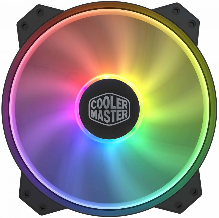Вентилятор Cooler Master MASTERFAN mf200r RGB. MASTERFAN mf200r RGB. Cooler Master Master Fan mf200r RGB. ARGB кулер 200мм.