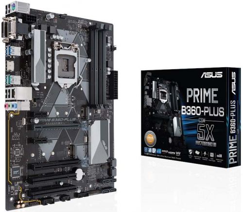 

Материнская плата ATX ASUS PRIME B360-PLUS/CSM, PRIME B360-PLUS/CSM