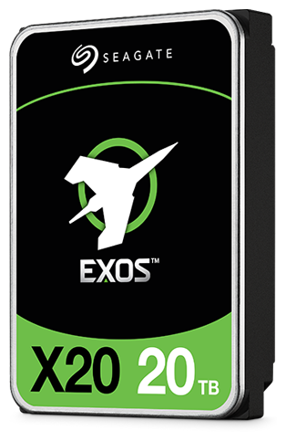 Жесткий диск 20TB SATA 6Gb/s Seagate ST20000NM007D Exos X20 3.5" 7200rpm 256MB