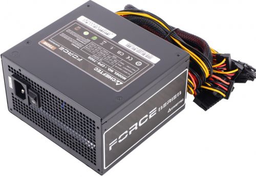 Блок питания ATX Chieftec CPS-750S 750W, 85 PLUS, Active PFC, 120mm fan Retail