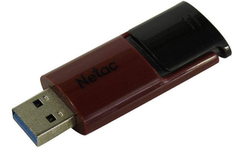 

Накопитель USB 3.0 64GB Netac NT03U182N-064G-30RE U182 чёрно-красный, NT03U182N-064G-30RE