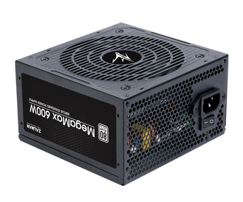 Блок питания ATX Zalman ZM600-TXII 600W (ATX12 2.31, Active PFC, 120mm fan, 80+) Retail