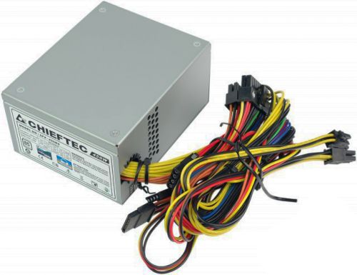 Блок питания SFX Chieftec SFX-450BS 450W SFX, A.PFC, 4x SATA, 2x MOLEX, 1x PCI-E (6-Pin), 80mm FAN, OEM