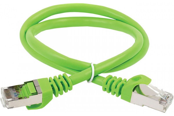 

Кабель патч-корд ITK PC02-C5EF-1M5 кат.5Е FTP, 1,5м, зеленый, PC02-C5EF-1M5