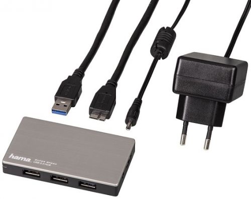 Разветвитель USB 3.0 HAMA UltraActive