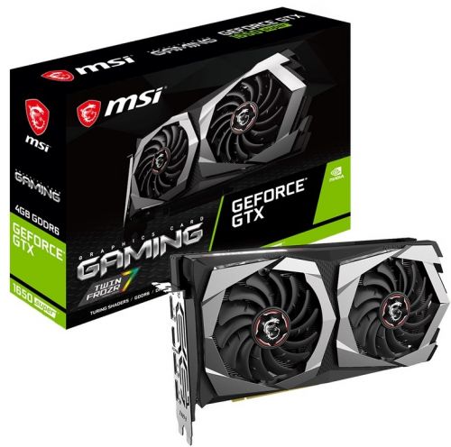 

Видеокарта PCI-E MSI GeForce GTX 1650 Super GTX 1650 SUPER GAMING 4GB GDDR6 128bit 12nm 1485/12000MHz /HDMI/DPx3/HDCP Ret, GeForce GTX 1650 Super