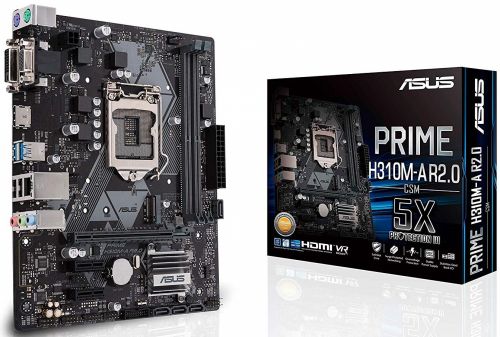 

Материнская плата mATX ASUS PRIME H310M-A R2.0/CSM, PRIME H310M-A R2.0/CSM