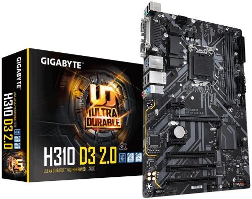 

Материнская плата ATX GIGABYTE H310 D3 2.0, H310 D3 2.0