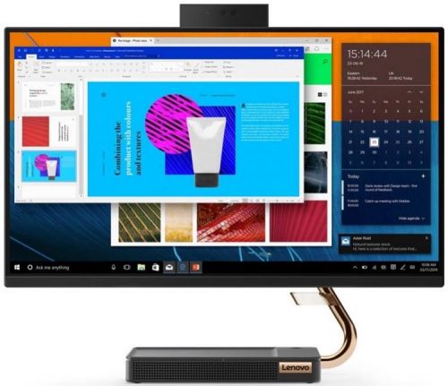 

Моноблок 23.8'' Lenovo IdeaCentre A540-24ICB F0EL00DERK i3-9100T/4GB/256GB SSD/noODD/integrated/FullHD/USB kbd/USB mouse/WiFi/BT/Cam/Win10Home/black, IdeaCentre A540-24ICB