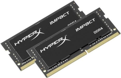 Модуль памяти SODIMM DDR4 32GB (2*16GB) HyperX HX426S15IB2K2/32 Impact PC4-21300 2666MHz CL15 1.2V DR XMP RTL