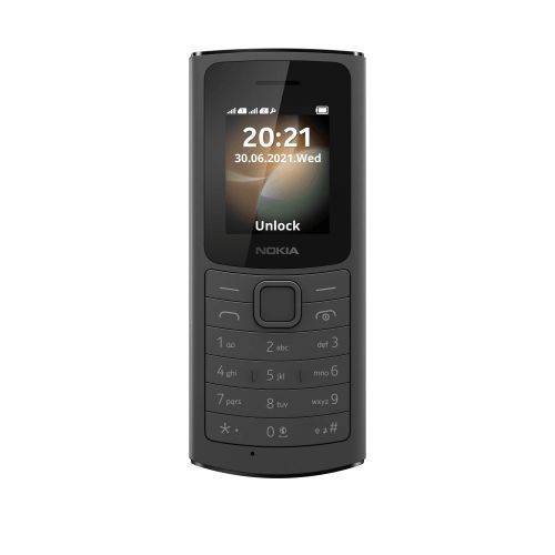 Мобильный телефон Nokia 110 DS TA-1386 4G 16LYRB01A01 white/1.8''/128MB/48MB(ROM/RAM)/2 Sim/LTE/GSM/GPRS/WCDMA/Micro-USB/1020mAh