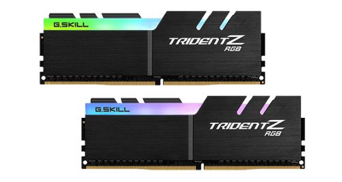 Модуль памяти DDR4 16GB (2*8GB) G.Skill F4-3600C16D-16GTZRC Trident Z RGB PC4-28800 3600MHz CL16 XMP радиатор 1.35V