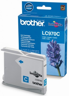 

Картридж Brother LC-970C для DCP-150C/MFC-235С/MFC-235С голубой, 300 pages, LC-970C