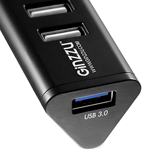 Разветвитель USB 3.0 Ginzzu GR-315UAB