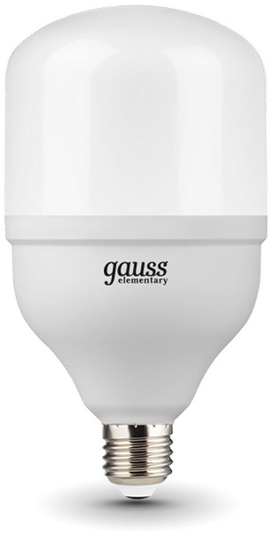 

Лампа светодиодная Gauss 63223 Elementary LED T100 E27 32W 2600lm 180-240V 4000K, 63223