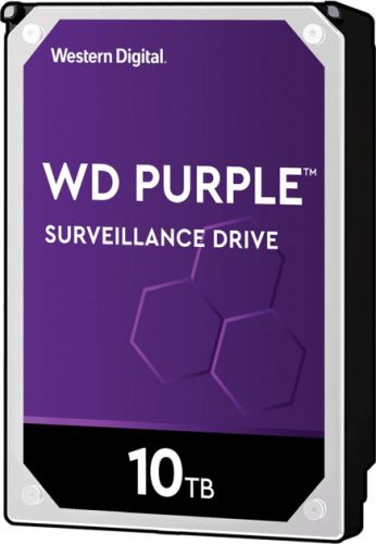 Жесткий диск 10TB SATA 6Gb/s Western Digital WD102PURZ purple 3.5" 7200rpm 256MB