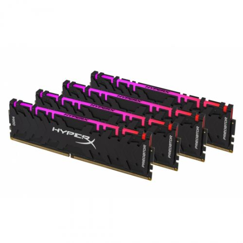 Модуль памяти DDR4 32GB (4*8GB) HyperX HX436C17PB4AK4/32 Predator RGB PC4-28800 3600MHz CL17 288pin XMP радиатор 1.35V