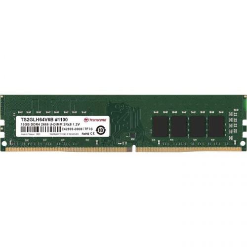 

Модуль памяти DDR4 16GB Transcend TS2GLH64V6B 2666MHz Non-ECC CL19, TS2GLH64V6B