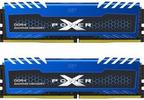 Модуль памяти DDR4 16GB (2*8GB) Silicon Power SP016GXLZU266BDA Xpower Turbine PC4-21300 2666MHz CL16 радиатор 1.2V