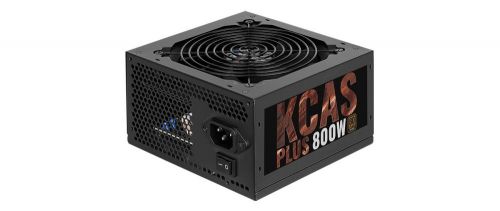 Блок питания ATX AeroCool KCAS Plus 800 4713105962673 800W, вентилятор 120x120мм, 80 Plus Bronze