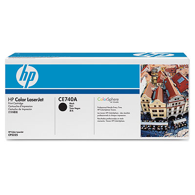 Картридж HP 307A CE740A для принтера Color LaserJet CP5225 чёрный
