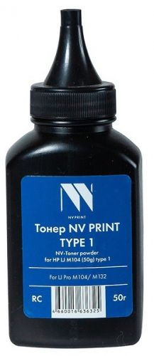 Тонер NVP NV-HP LJ M104 (50 г)type1