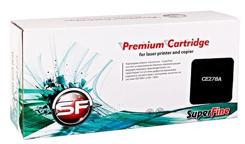 Картридж SuperFine SF-CE278A/728 для HP CE278A/Canon 728 LJ P1560/1566/1606 2.1K SuperFine