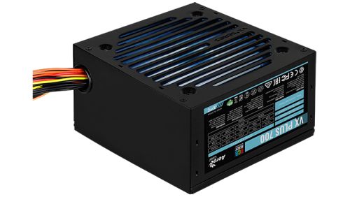 Блок питания ATX AeroCool VX Plus 700W RGB 4718009150935 700W (ATX 2.3, 120mm fan, RGB-подсветка) Box