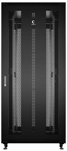 

Шкаф напольный 19", 32U Cabeus ND-05C-32U60/60-BK телекоммуникационный 600x600x1610mm (ШхГхВ) передняя и задняя перфорированные двери, ручка с замком,, ND-05C-32U60/60-BK