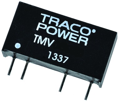 

Преобразователь DC-DC модульный TRACO POWER TMV 1215S Монтаж: на плату, SIP7; P вых: 1 Вт; #: 1; U вх: 10.8...13.2 В; Выход: 15 В; Защита: КЗ, TMV 1215S