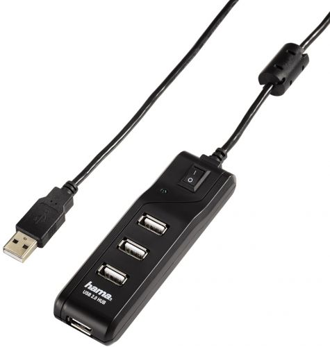 Разветвитель USB 2.0 HAMA H-54590