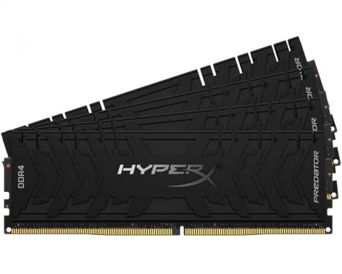 Модуль памяти DDR4 128GB (4*32GB) HyperX HX432C16PB3K4/128 Predator black PC4-25600 3200MHz CL16 288pin радиатор 1.35V