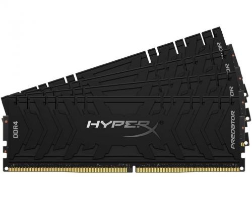 

Модуль памяти DDR4 128GB (4*32GB) HyperX HX432C16PB3K4/128 Predator black PC4-25600 3200MHz CL16 288pin радиатор 1.35V, HX432C16PB3K4/128