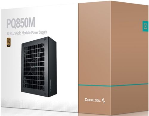 Блок питания ATX Deepcool PQ850M 850W, 80 PLUS Gold, 120mm fan, full modular