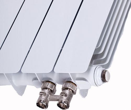 Радиатор отопления биметаллический Rifar Monolit Ventil 350 х7