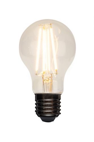 Лампа Rexant 604-074 филаментная груша A60 9.5 Вт 1140 Лм 2700K E27 диммируемая, прозрачная колба