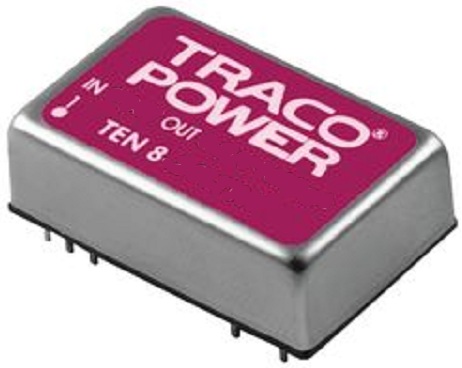 

Преобразователь DC-DC модульный TRACO POWER TEN 8-2421 Монтаж: на плату, DIP24; P вых: 8 Вт; #: 2; U вх: 18...36 В; Выход: 5 В, -5 В; Возможности: ДУ, TEN 8-2421