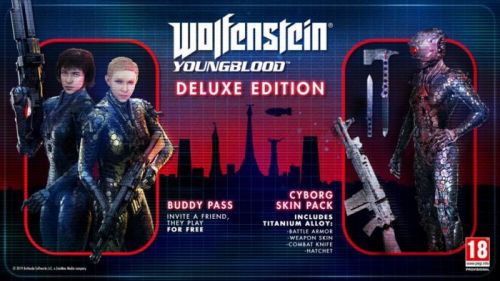 Право на использование (электронный ключ) Bethesda Wolfenstein: YoungBlood Deluxe Edition (Steam)