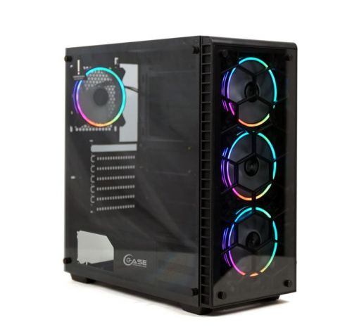 

Корпус eATX Powercase Attica G TG ARGB CAGB-A4 черный, без БП, с окном, USB 3.0, 2*USB 2.0, audio, Attica G TG ARGB
