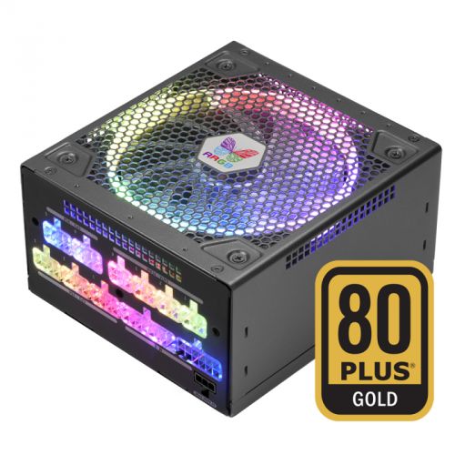 

Блок питания ATX Super Flower Leadex III Gold SF-650F14RG 650W, 130mm fan, ARGB, APFC, 80+ gold, full modular, Leadex III Gold