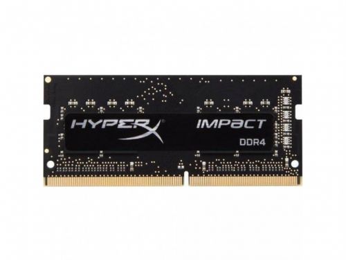 Модуль памяти SODIMM DDR4 4GB HyperX HX424S14IB/4 Impact black PC4-19200 2400MHz CL14 1.2V RTL HX424S14IB/4 - фото 1
