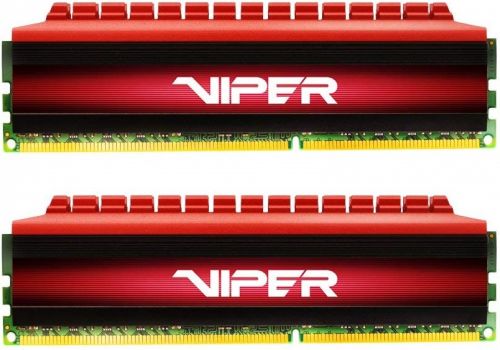 Модуль памяти DDR4 16GB (2*8GB) Patriot Memory PV416G373C7K Viper 4 PC4-29800 3733MHz CL17 288-pin 1.35V XMP Радиатор