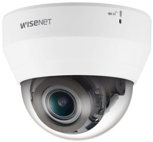 Фото - Видеокамера IP Wisenet QND-6072R 2МП внутренняя купольная с функцией день-ночь (эл.мех. ИК фильтр) и ИК подсветкой до 20 м.; встроенный варифокальный wisenet wisenet ssw vd10l